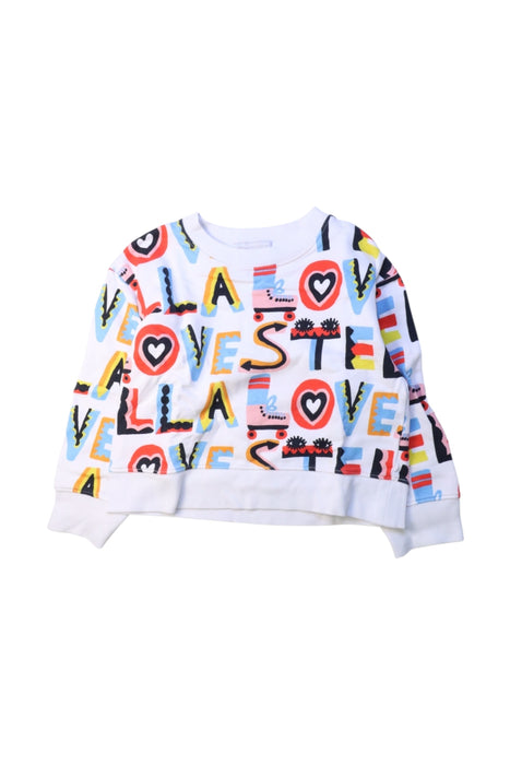 A Multicolour Crewneck Sweatshirts from Stella McCartney in size 5T for girl. (Front View)