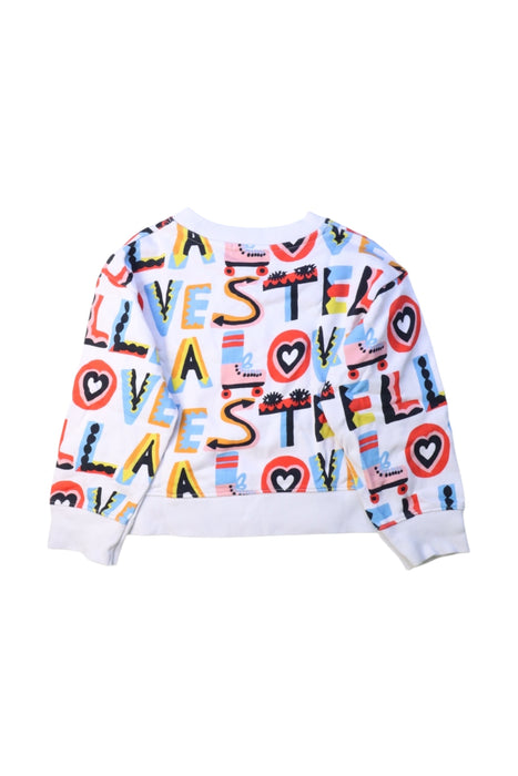 A Multicolour Crewneck Sweatshirts from Stella McCartney in size 5T for girl. (Back View)