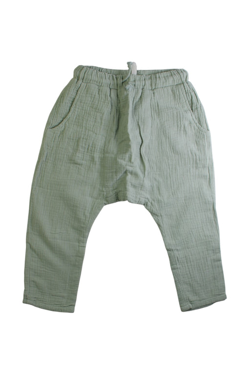 A Green Casual Pants from Rylee + Cru in size 2T for boy. (Front View)