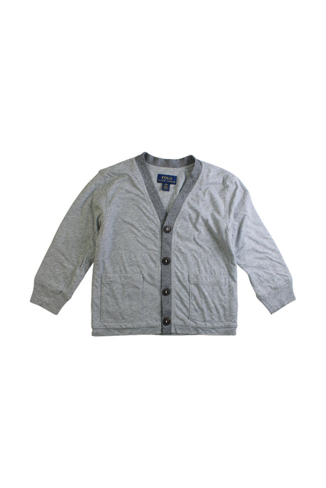 A Grey Cardigans from Polo Ralph Lauren in size 2T for boy. (Front View)