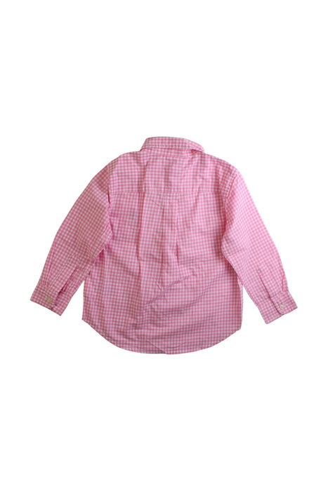 A Pink Long Sleeve Shirts from Ralph Lauren in size 2T for boy. (Back View)