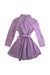 A Purple Long Sleeve Dresses from Polo Ralph Lauren in size 4T for girl. (Back View)