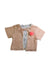 A Peach Cardigans from Louise Misha in size 4T for girl. (Front View)