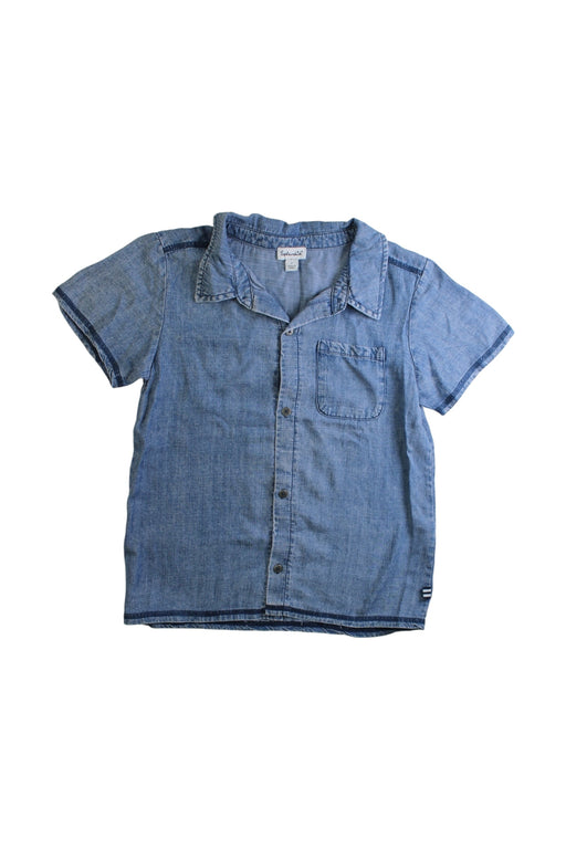 A Blue Short Sleeve Shirts from Splendid in size 7Y for boy. (Front View)