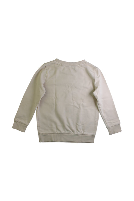 A Ivory Long Sleeve T Shirts from Seed in size 6T for neutral. (Back View)