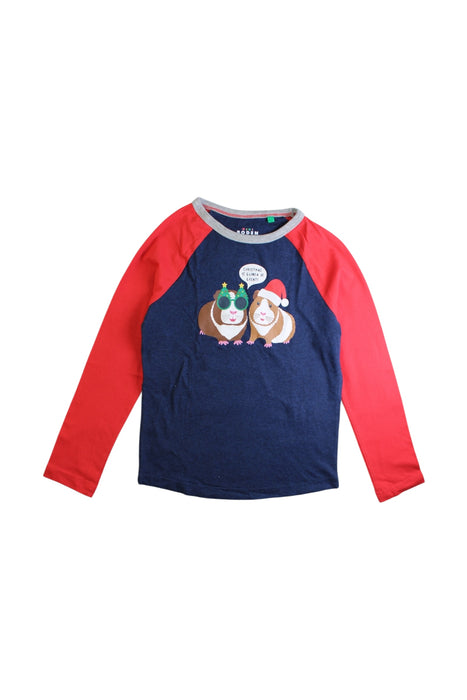 A Multicolour Long Sleeve T Shirts from Boden in size 7Y for neutral. (Front View)