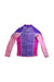 A Multicolour Rash Guards from TYR in size 6T for girl. (Back View)