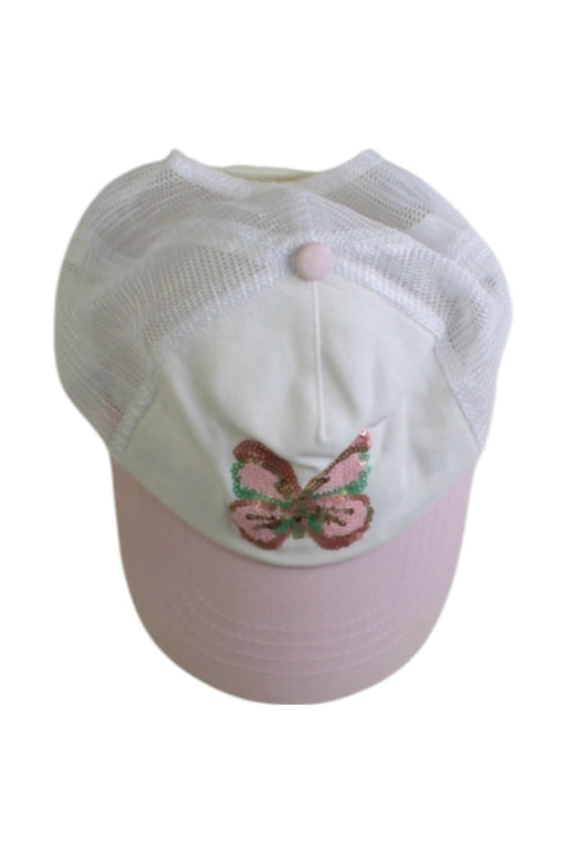 A Pink Caps from Seed in size 11Y for girl. (Front View)