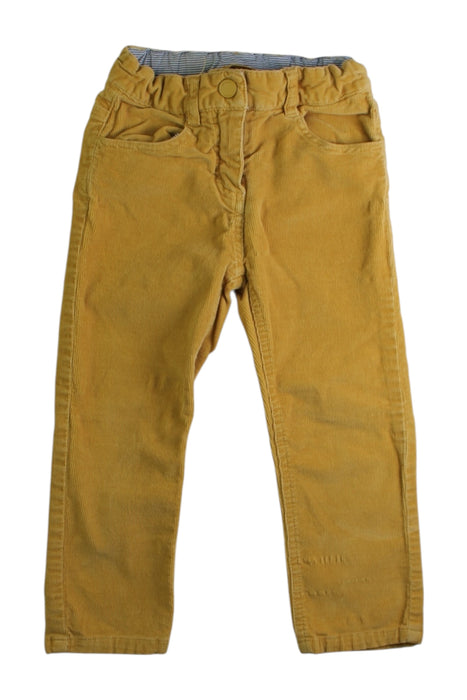 A Yellow Casual Pants from Jacadi in size 3T for boy. (Front View)