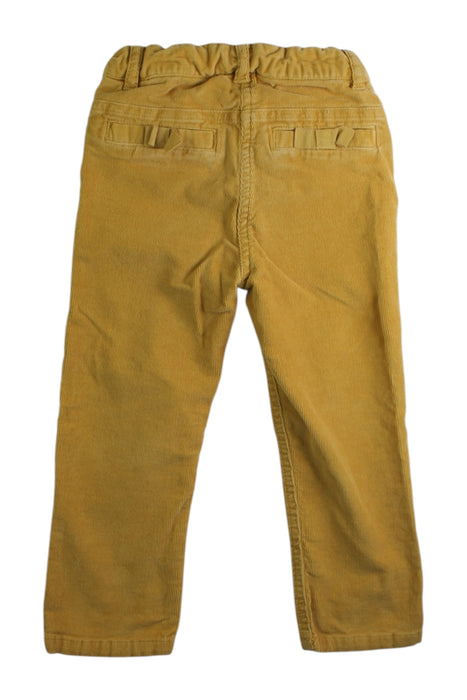 A Yellow Casual Pants from Jacadi in size 3T for boy. (Back View)