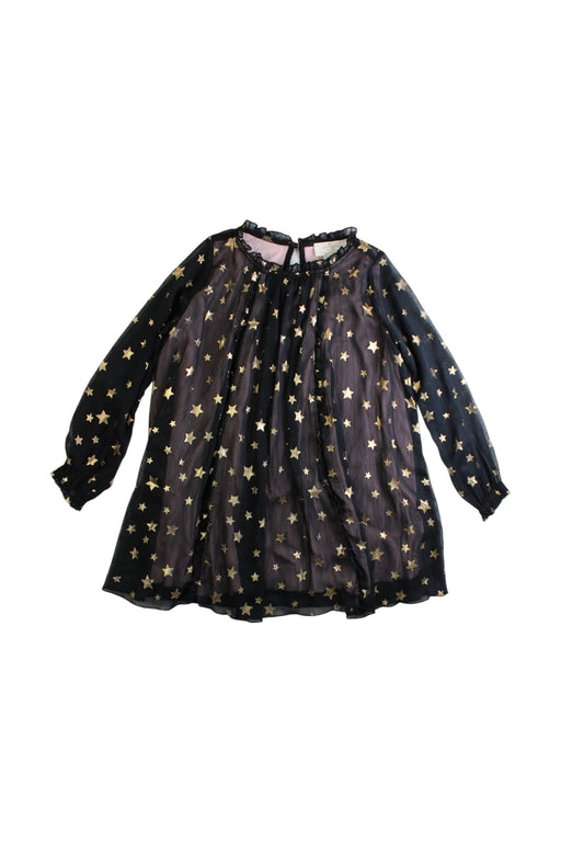 A Multicolour Long Sleeve Dresses from Kate Spade in size 4T for girl. (Front View)