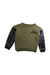 A Green Crewneck Sweatshirts from Diesel in size 6T for girl. (Front View)