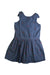 A Blue Sleeveless Dresses from Paul Smith in size 5T for girl. (Front View)