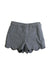 A Grey Shorts from Jacadi in size 12-18M for girl. (Front View)