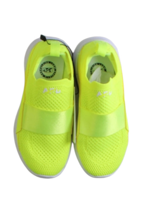A Yellow Sneakers from APL in size 6T for neutral. (Back View)