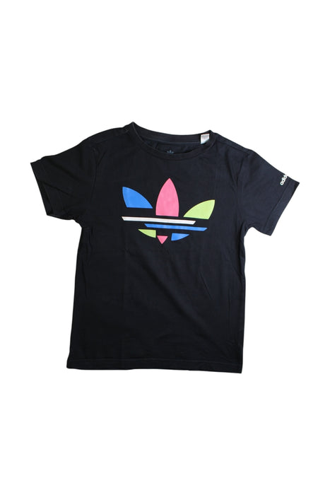A Multicolour Short Sleeve T Shirts from Adidas in size 10Y for girl. (Front View)