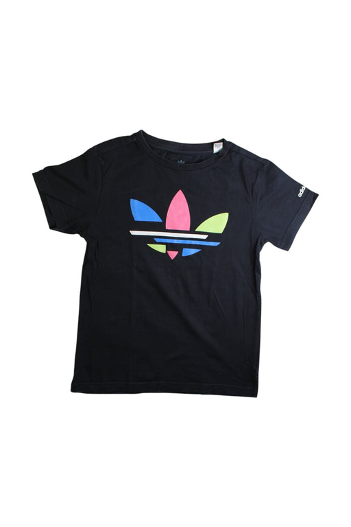 A Multicolour Short Sleeve T Shirts from Adidas in size 10Y for girl. (Front View)
