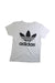 A White Short Sleeve T Shirts from Adidas in size 10Y for neutral. (Front View)
