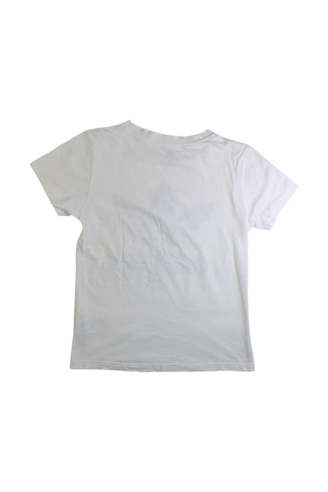 A White Short Sleeve T Shirts from Adidas in size 10Y for neutral. (Back View)