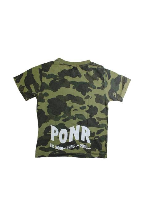 A Multicolour Short Sleeve T Shirts from BAPE KIDS in size 5T for boy. (Back View)