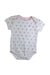 A White Short Sleeve Bodysuits from Tommy Hilfiger in size 2T for girl. (Front View)