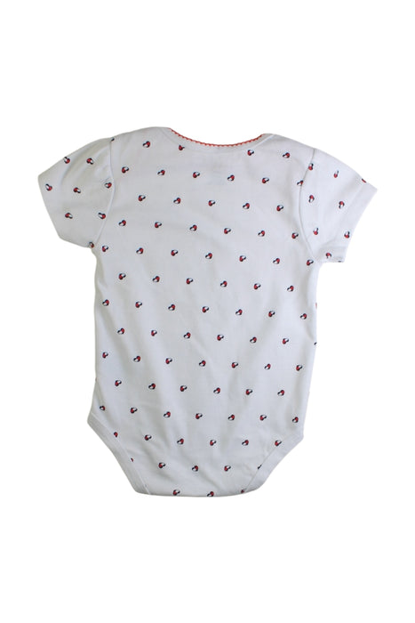 A White Short Sleeve Bodysuits from Tommy Hilfiger in size 2T for girl. (Back View)