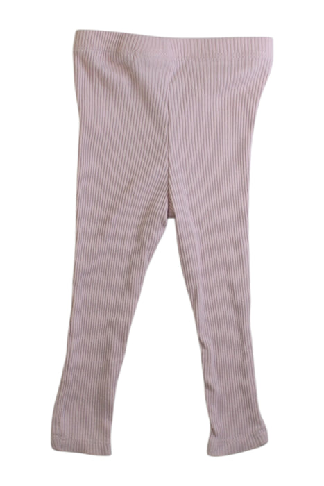 A Taupe Leggings from Calvin Klein in size 12-18M for girl. (Back View)