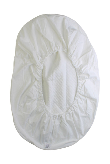 A White Bed Sheets Pillows & Pillowcases from Red Castle in size 0-3M for neutral. (Back View)