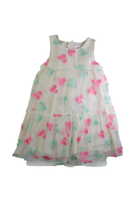A Multicolour Sleeveless Dresses from Seed in size 8Y for girl. (Front View)
