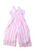 A Pink Sleeveless Rompers from Seed in size 2T for girl. (Back View)