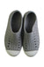 A Grey Slip Ons from Native Shoes in size 6T for neutral. (Back View)