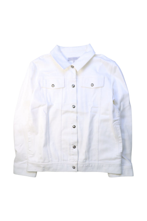 A White Lightweight Jackets from Dior in size 13Y for girl. (Front View)