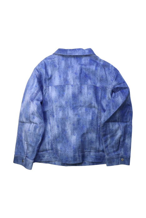 A Blue Lightweight Jackets from Dior in size 10Y for girl. (Back View)