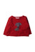 A Red Knit Sweaters from Fina Ejerique in size 6-12M for boy. (Front View)