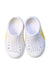 A White Aqua Shoes from Native Shoes in size 12-18M for neutral. (Back View)