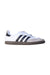 A White Sneakers from Adidas in size 4T for neutral. (Front View)