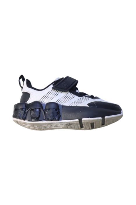 A Black Sneakers from Adidas in size 5T for neutral. (Front View)