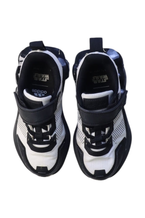 A Black Sneakers from Adidas in size 5T for neutral. (Back View)