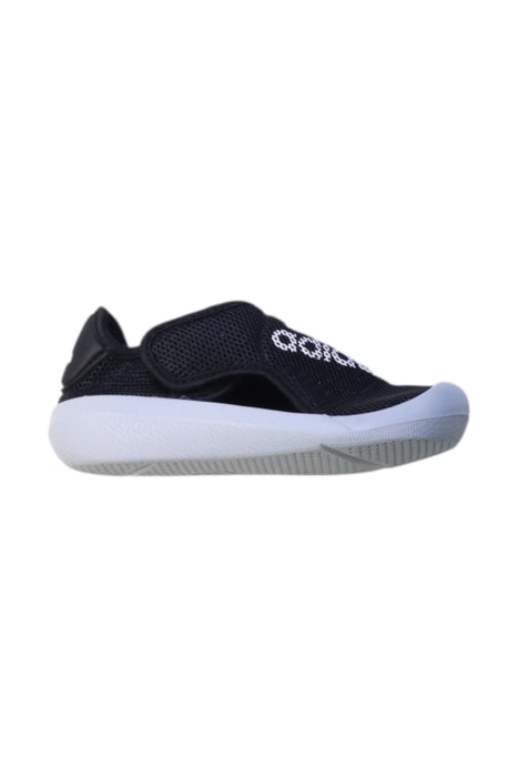 A Black Sneakers from Adidas in size 4T for neutral. (Front View)