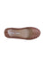 A Beige Flats from Mini Melissa in size 7Y for girl. (Front View)
