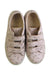A Pink Sneakers from Bonpoint in size 7Y for girl. (Back View)