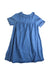 A Blue Short Sleeve Dresses from Cyrillus in size 8Y for girl. (Back View)