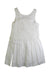 A White Sleeveless Dresses from Cyrillus in size 8Y for girl. (Front View)