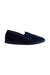A Navy Slip Ons from Jacadi in size 3T for boy. (Front View)