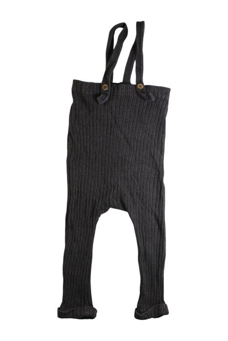 A Black Long Overalls from 1 + in the family in size 2T for boy. (Front View)