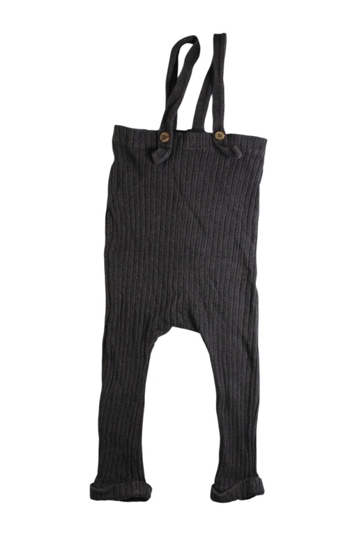 A Black Long Overalls from 1 + in the family in size 2T for boy. (Front View)