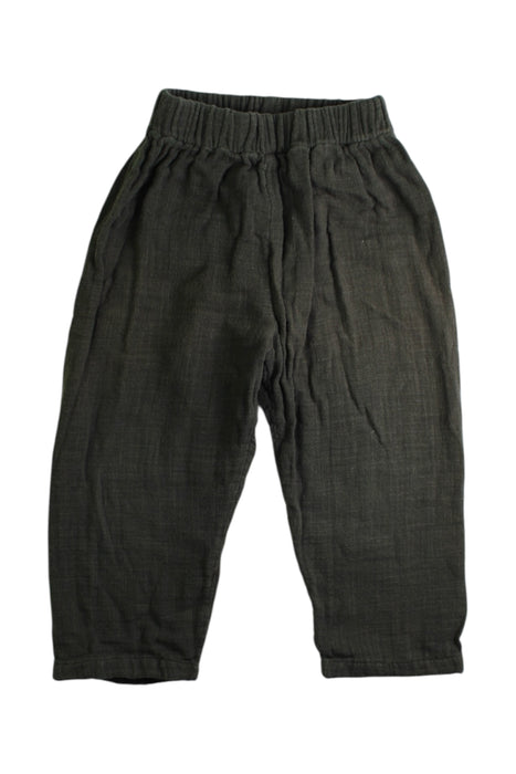 A Green Casual Pants from Studio Boheme in size 3T for boy. (Front View)