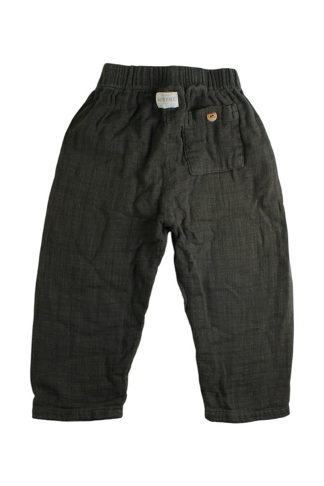 A Green Casual Pants from Studio Boheme in size 3T for boy. (Back View)