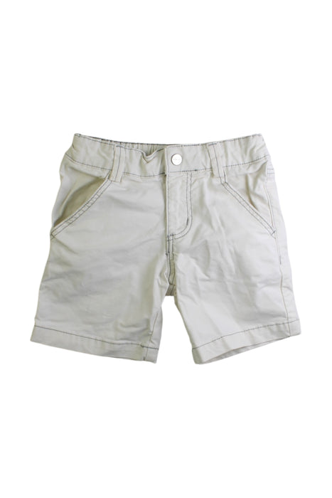 A White Shorts from Jacadi in size 3T for boy. (Front View)