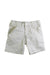 A White Shorts from Jacadi in size 3T for boy. (Front View)